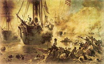 A Batalha do Riachuelo, do catarinense Victor Meirelles.